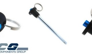 A photo of ball lock pins manufactured by Industrial Components Group