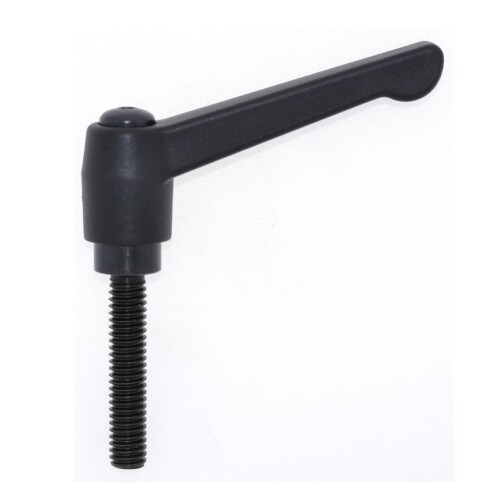 Classic style metric plastic adjustable handle with steel threaded rod by ICG
