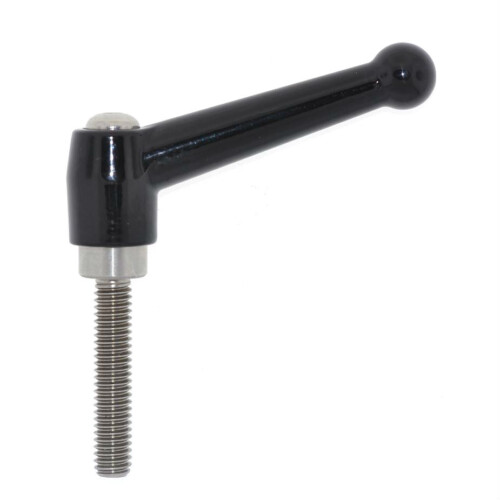 Ball style adjustable handle with stainless steel rod by ICG