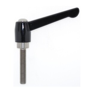 Classic style zinc adjustable handle with stainless steel threaded rod by ICG