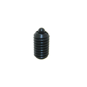 A steel short spring plunger with standard end force
