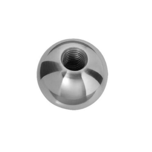 A steel ball knob with a tapped hole