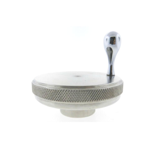 A knurled control knob that enables precision with handle