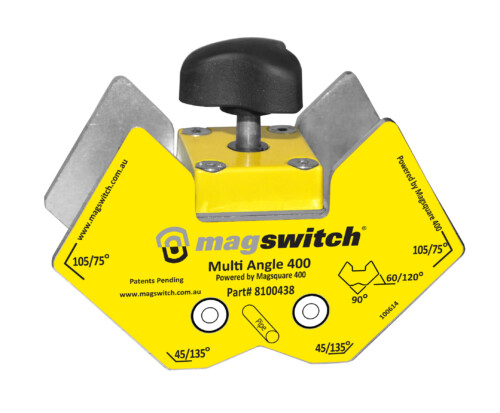 A Magswitch multi angle magnetic tool for welding and fabrication